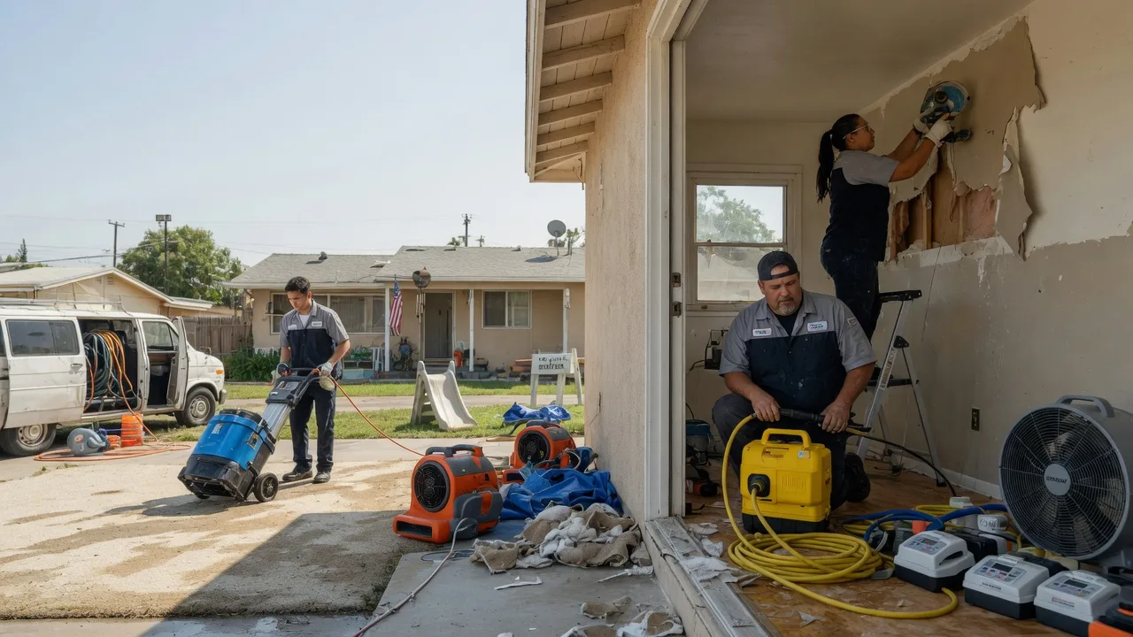 Water Damage Restoration in Sterling, KS near me